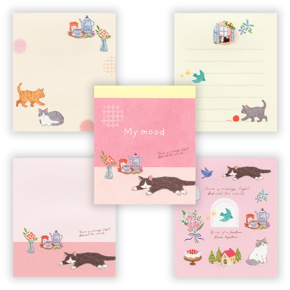 NB Co., Ltd. Memo Pad - My Mood (Pink)