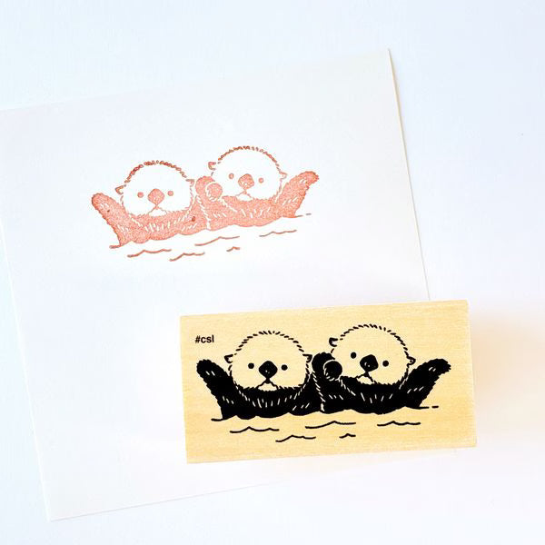 Kodomo No Kao - I Love Stamp / Otters