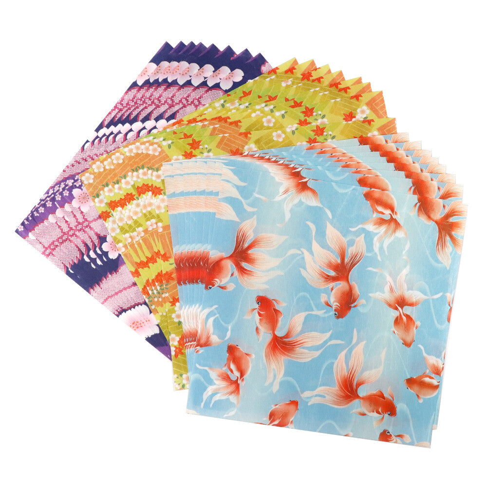 Kimono Beauty Washi Chiyogami Paper - Yu
