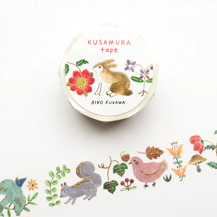 Cozyca x Aiko Fukawa Washi Tape: Kusamura