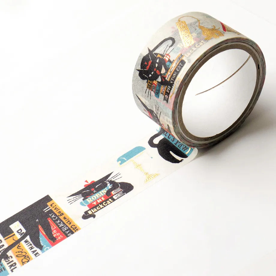 Cozyca x Aiko Fukawa Washi Tape: Robin's Bookstore