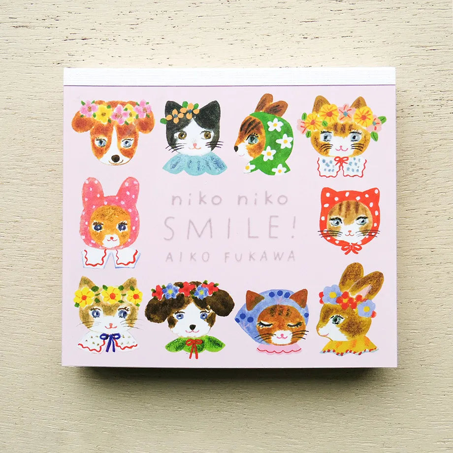 Cozyca x Aiko Fukawa Memo Pad: niko niko SMILE!