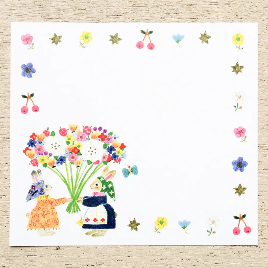 Cozyca x Aiko Fukawa Memo Pad: Little Fluffy Friends