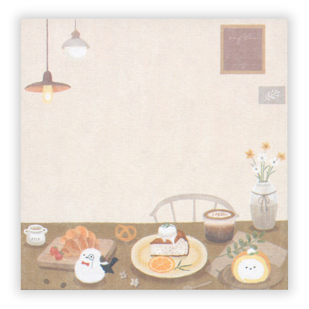 NB Co., Ltd. Sticky Notes: Mattari Animals cafe x shimaenaga