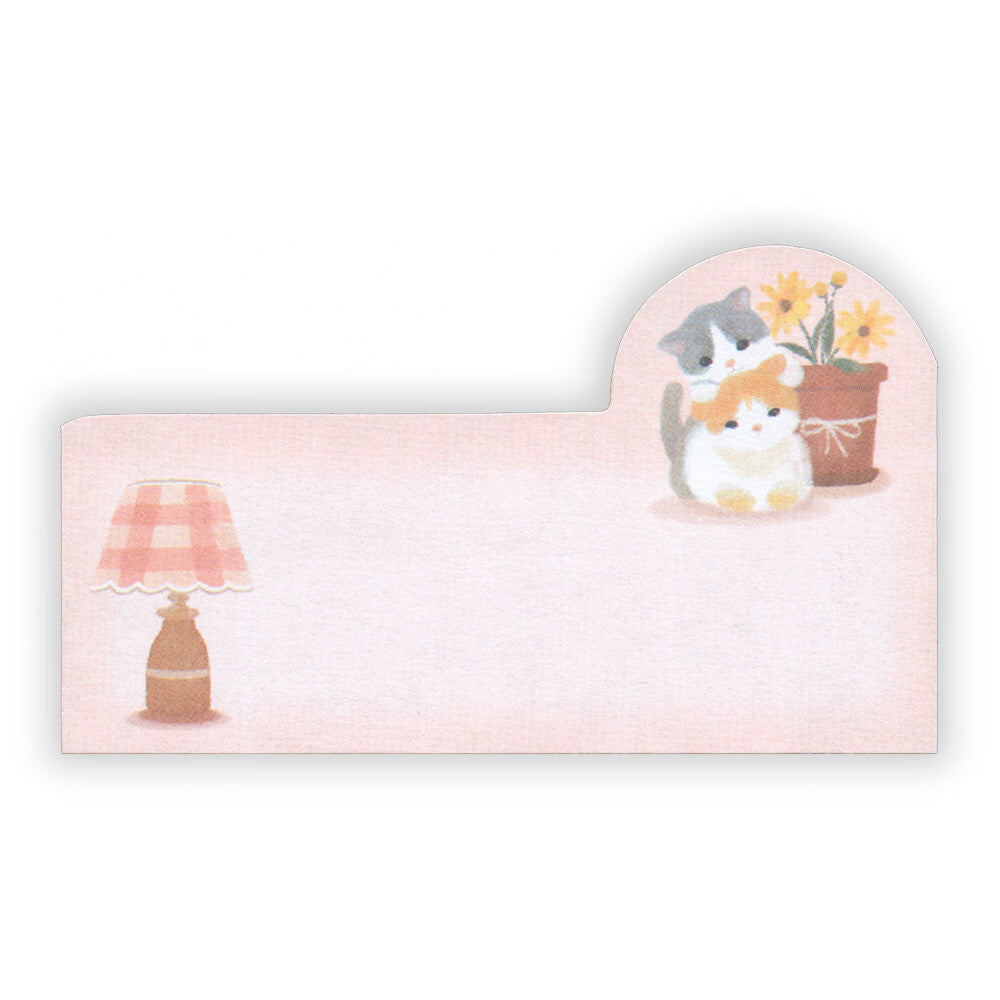 NB Co., Ltd. Sticky Notes: Mattari Animals room x kitten