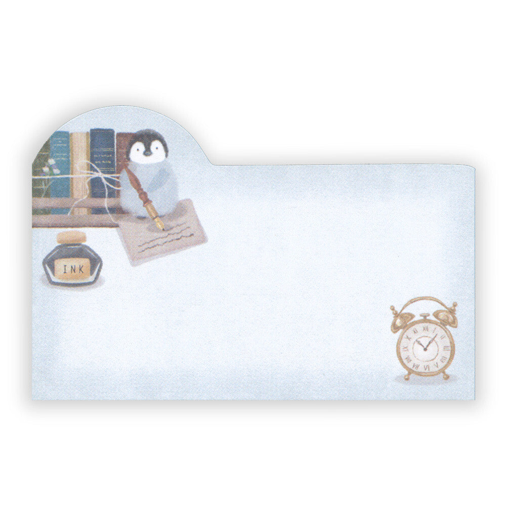 NB Co., Ltd. Sticky Notes: Mattari Animals den x penguin