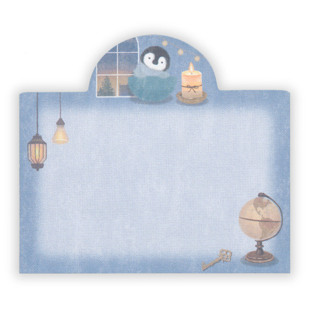 NB Co., Ltd. Sticky Notes: Mattari Animals den x penguin