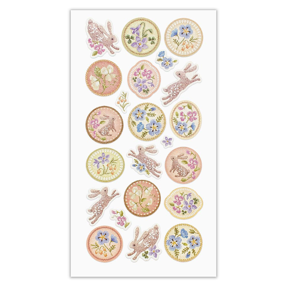 NB Co., Ltd. Nuku Sticker - Fleur et Chance Fete