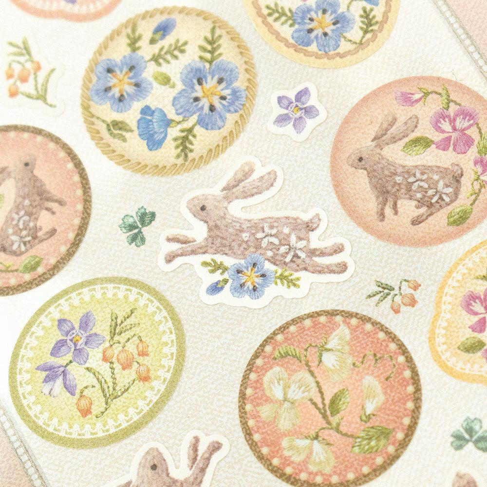 NB Co., Ltd. Nuku Sticker - Fleur et Chance Fete