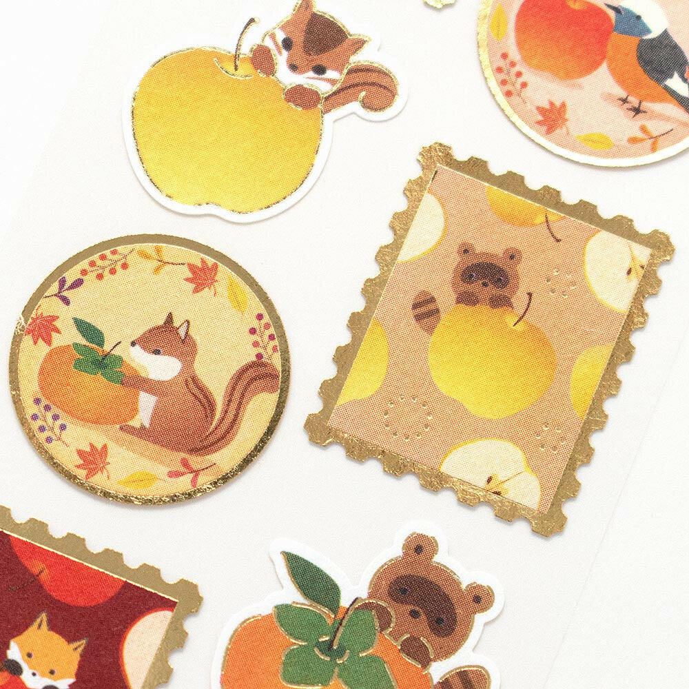NB Co., Ltd. Washi Stickers - Autumn Harvest
