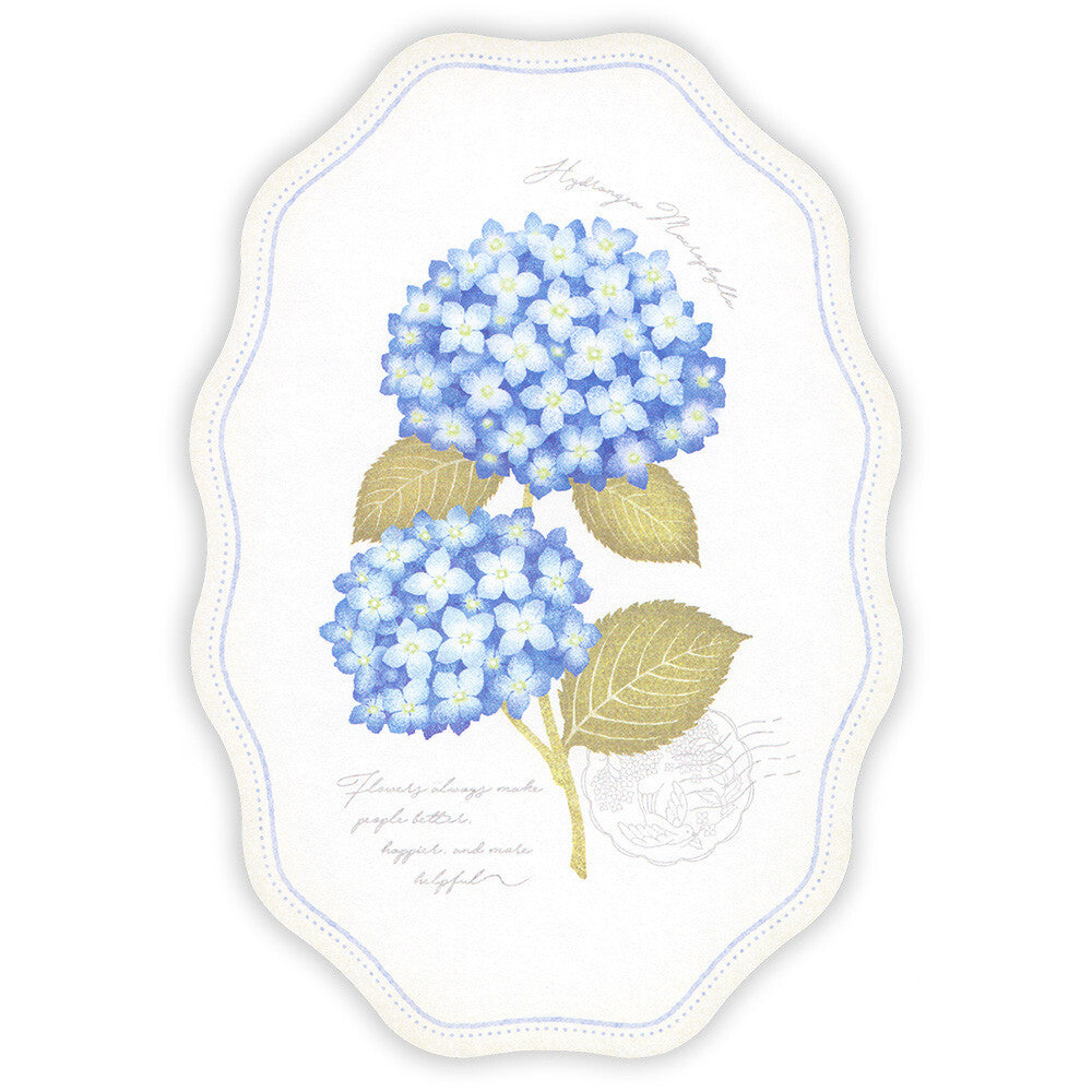 NB Co., Ltd. Mini Letter Set - Hydrangea