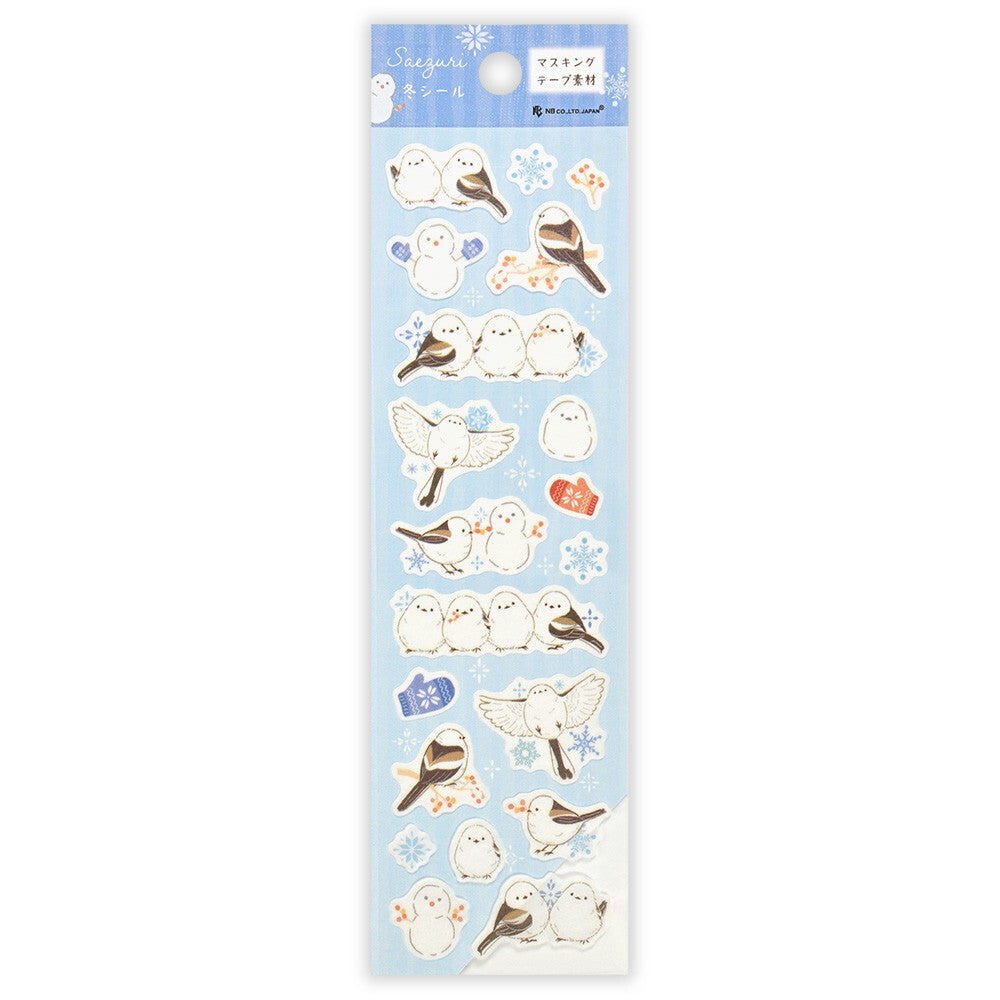 NB Co., Ltd. Washi Stickers - Play In Winter