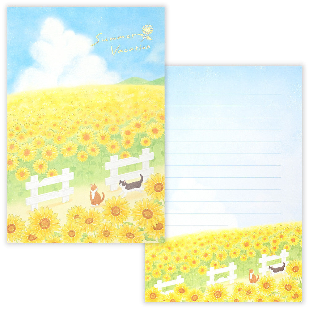 NB Co., Ltd. Washi Writing Paper (A5) - Summer Vacation