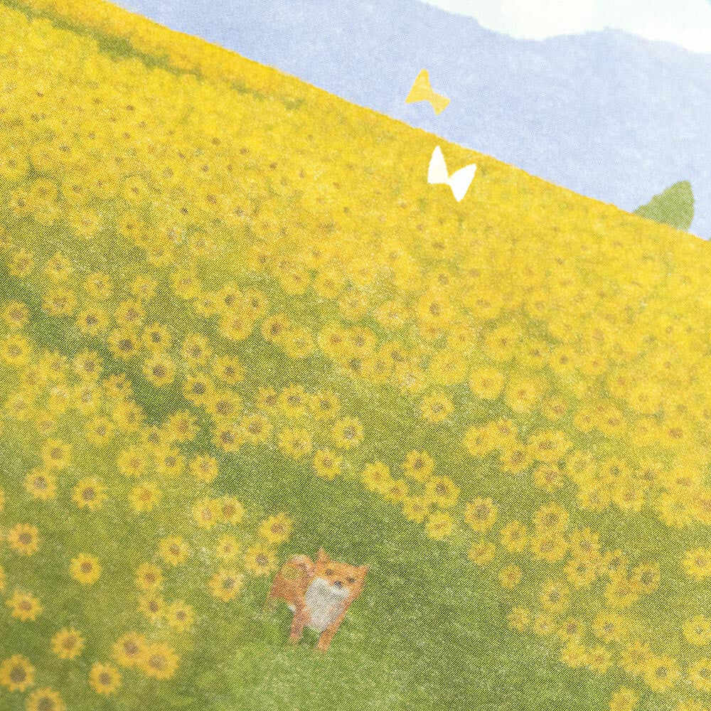 NB Co., Ltd. Postcard - Summer and Grassland