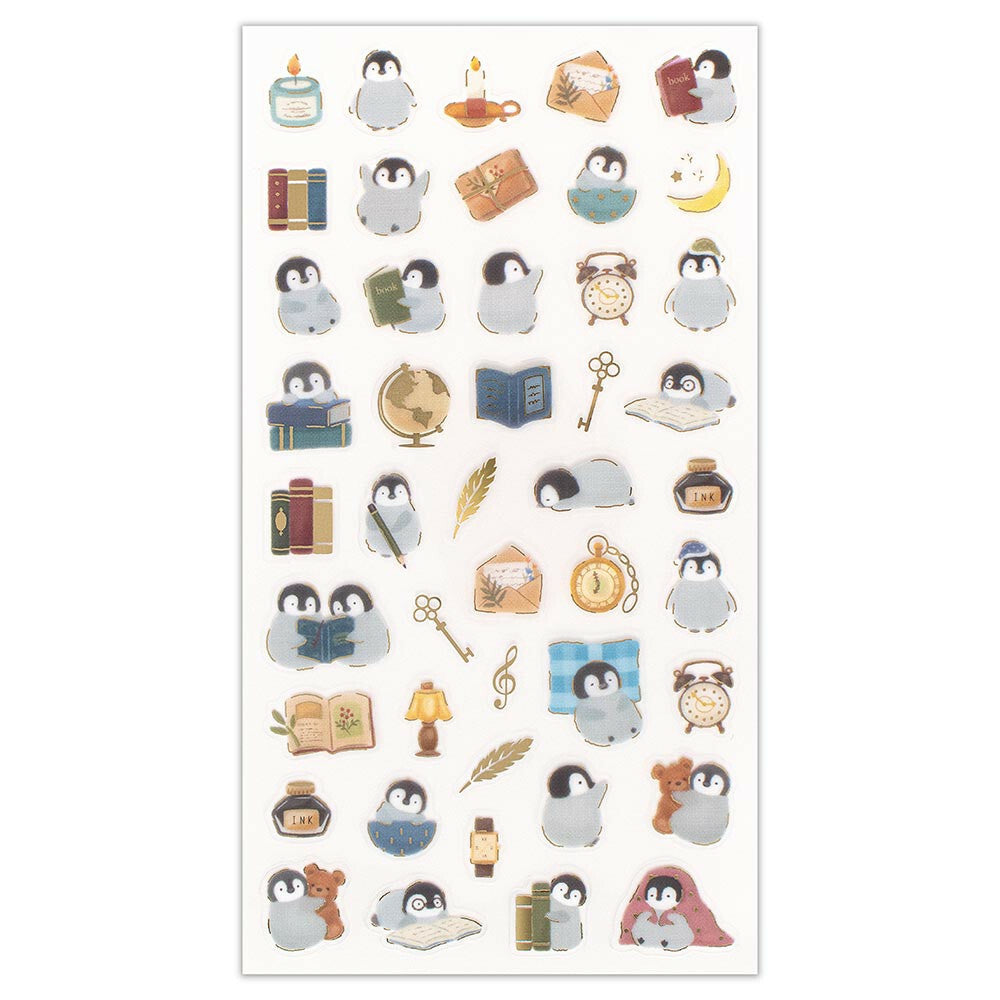 NB Co., Ltd. Sticker - penguin x night