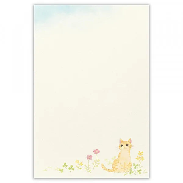 NB Co., Ltd. Washi Writing Paper (A5) - With The Wild Wind