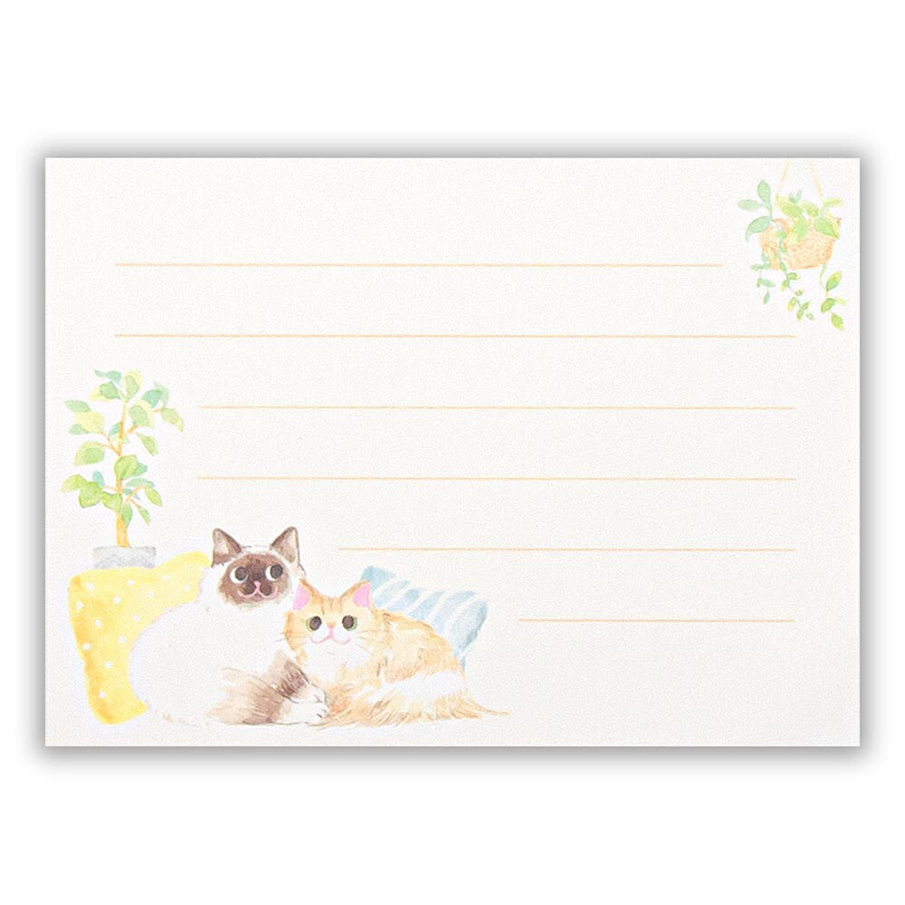 NB Co., Ltd. Mini Letter Set - Nekorobi Relaxing