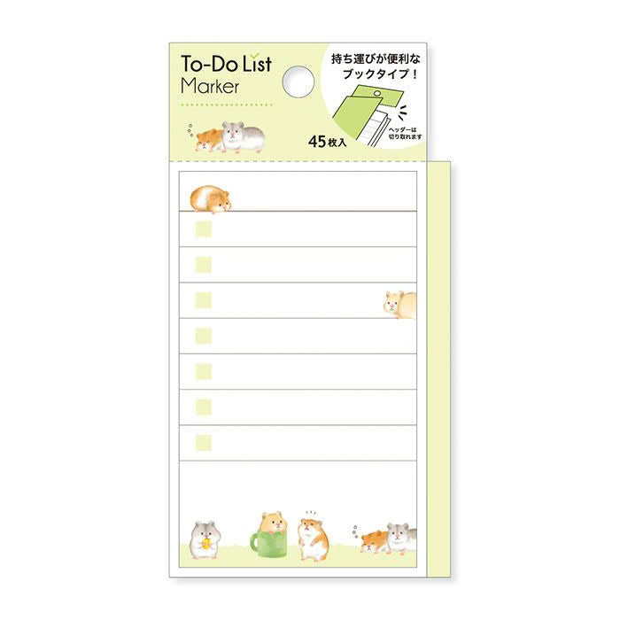 Mind Wave To-Do List Sticky Notes: Hamsters