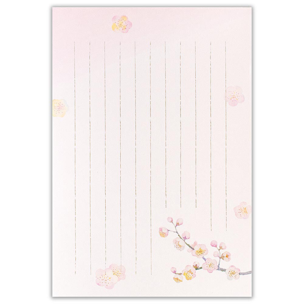 NB Co., Ltd. Washi Writing Paper (B5) - Ume