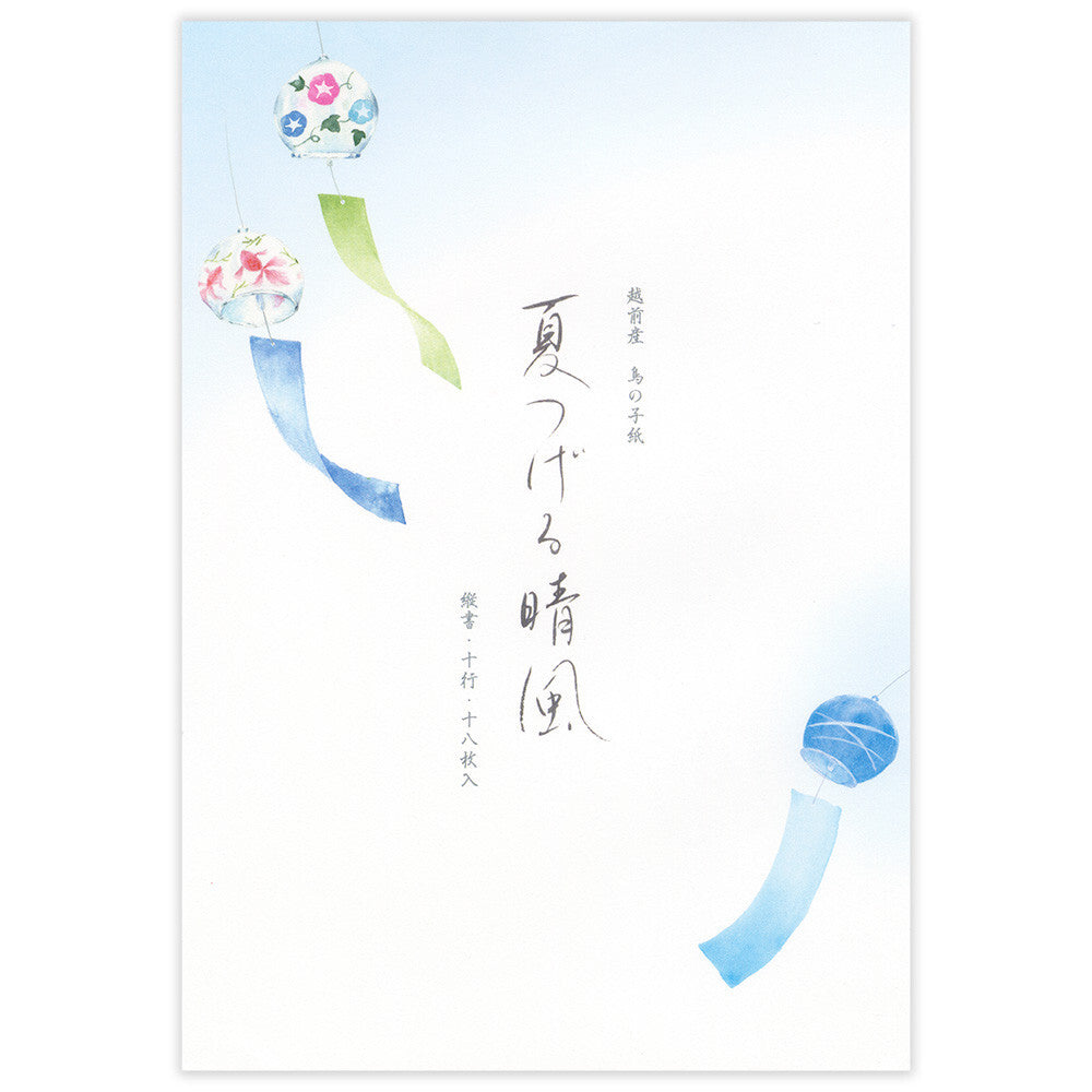 NB Co., Ltd. Washi Writing Paper (B5) - Summer, Spring Breeze
