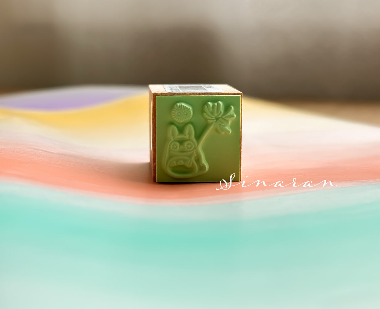 Medium Totoro & Susuwatari Stamp