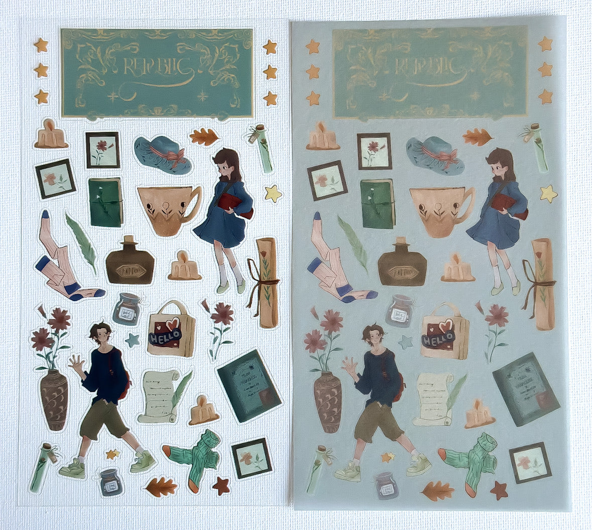 Sticker Sheet Set - Magic Sketches