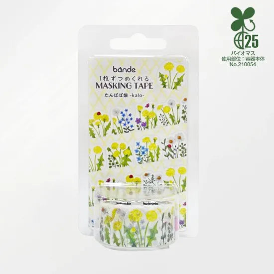 bande Roll Stickers - Dandelion Field