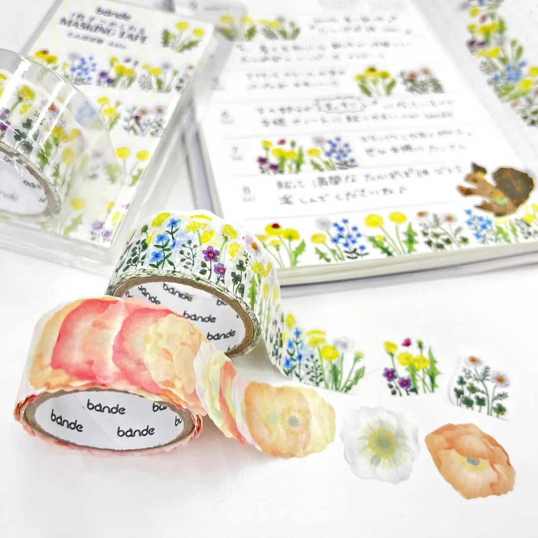 bande Roll Stickers - Dandelion Field