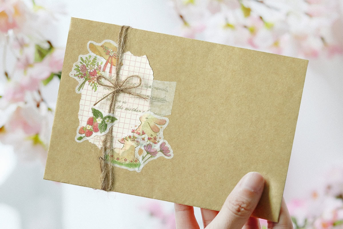 BGM Flake Seal - Little Forest (Pink)