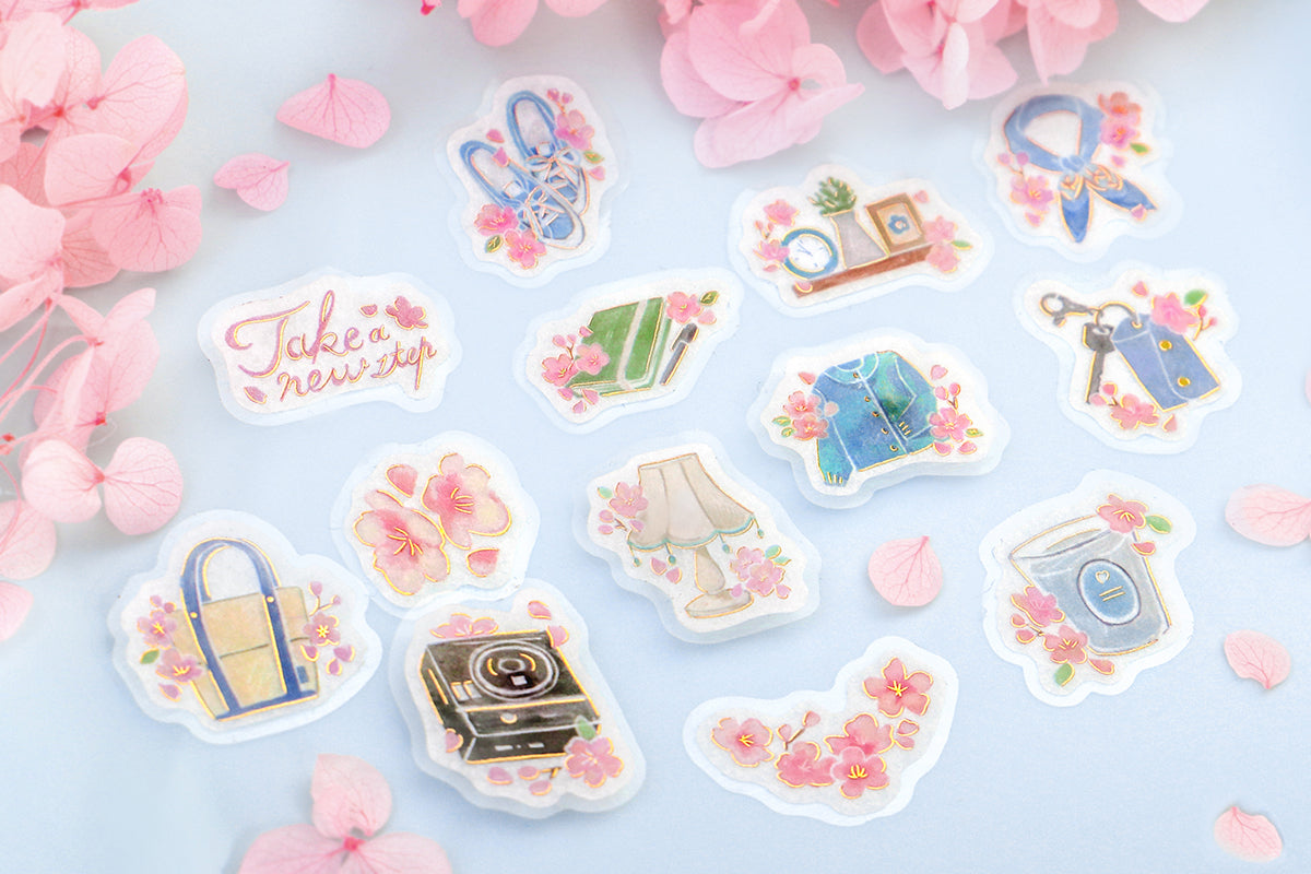 BGM Flake Seal - Cherry Blossom, New Beginning