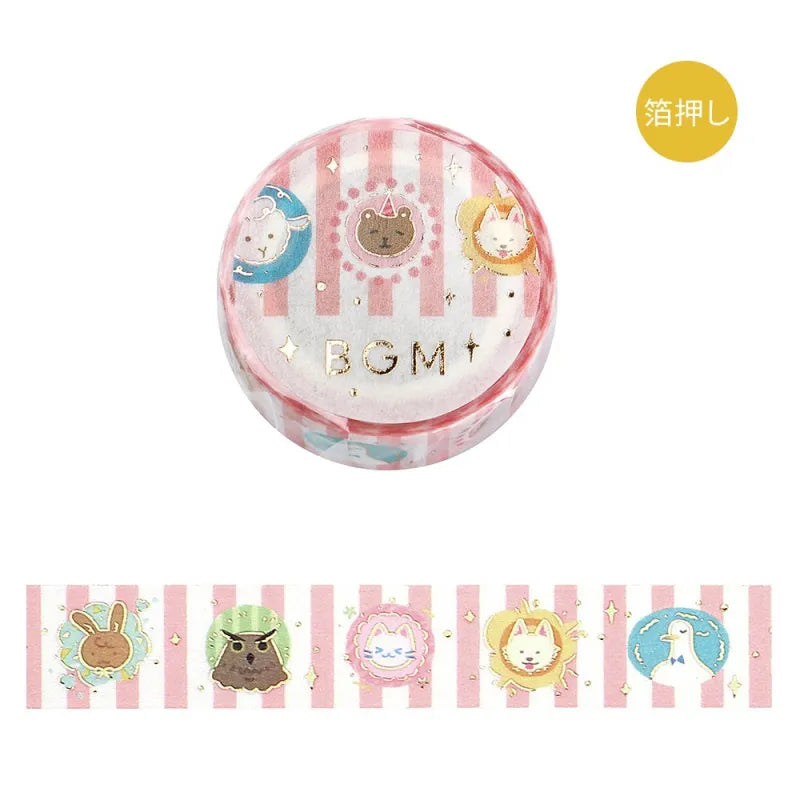 BGM Masking Tape - Animal Town