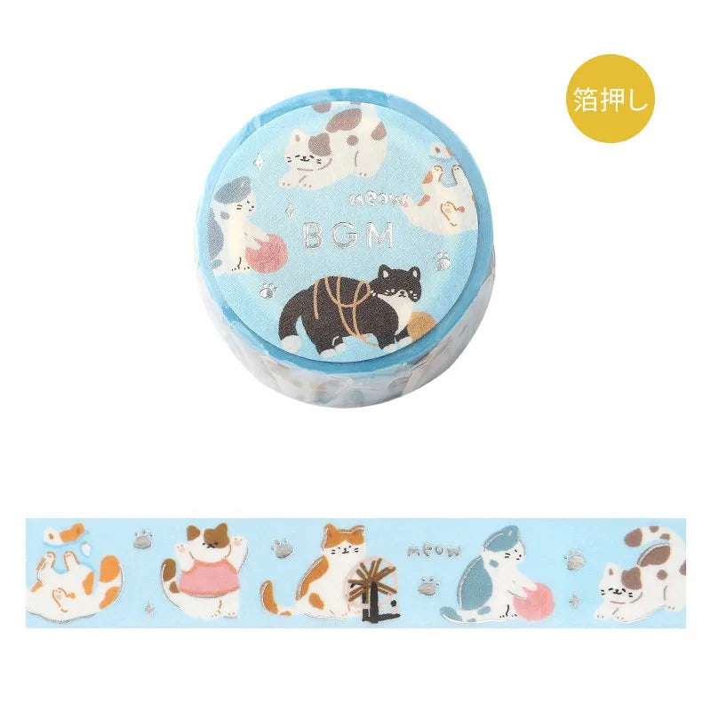 BGM Masking Tape - Meow