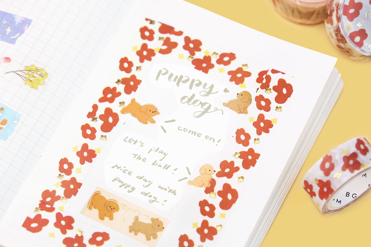 BGM Masking Tape - Puppy