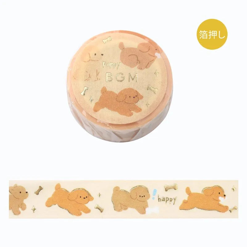 BGM Masking Tape - Puppy