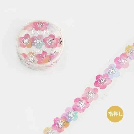 BGM Masking Tape - Sakura Watercolor