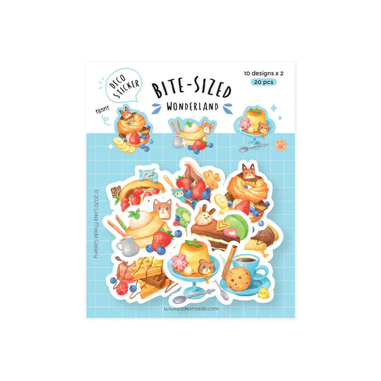 Loka Made Deco Sticker - Bite-Sized Wonderland
