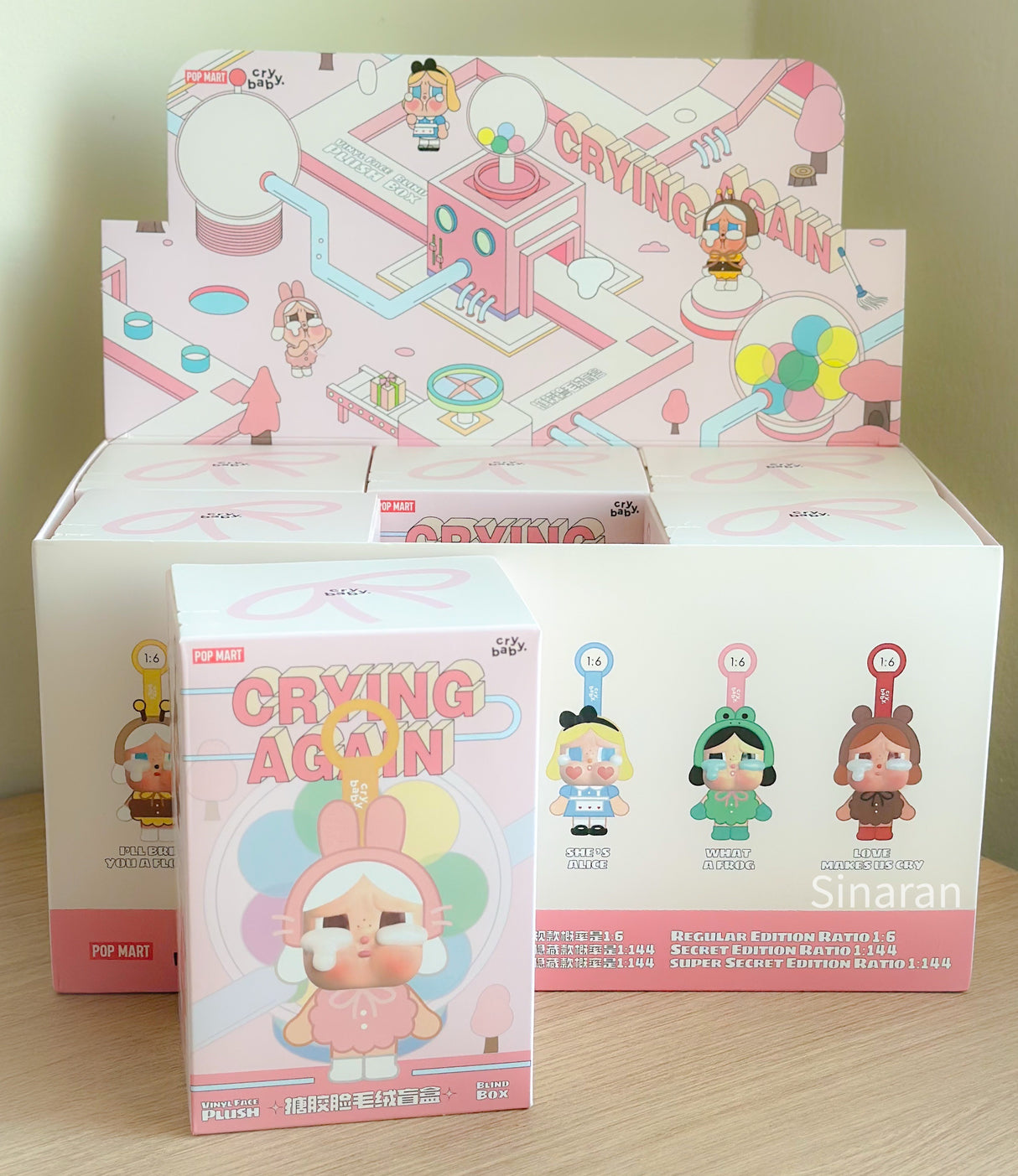 Pop Mart Crybaby - Crying Again Series Plush