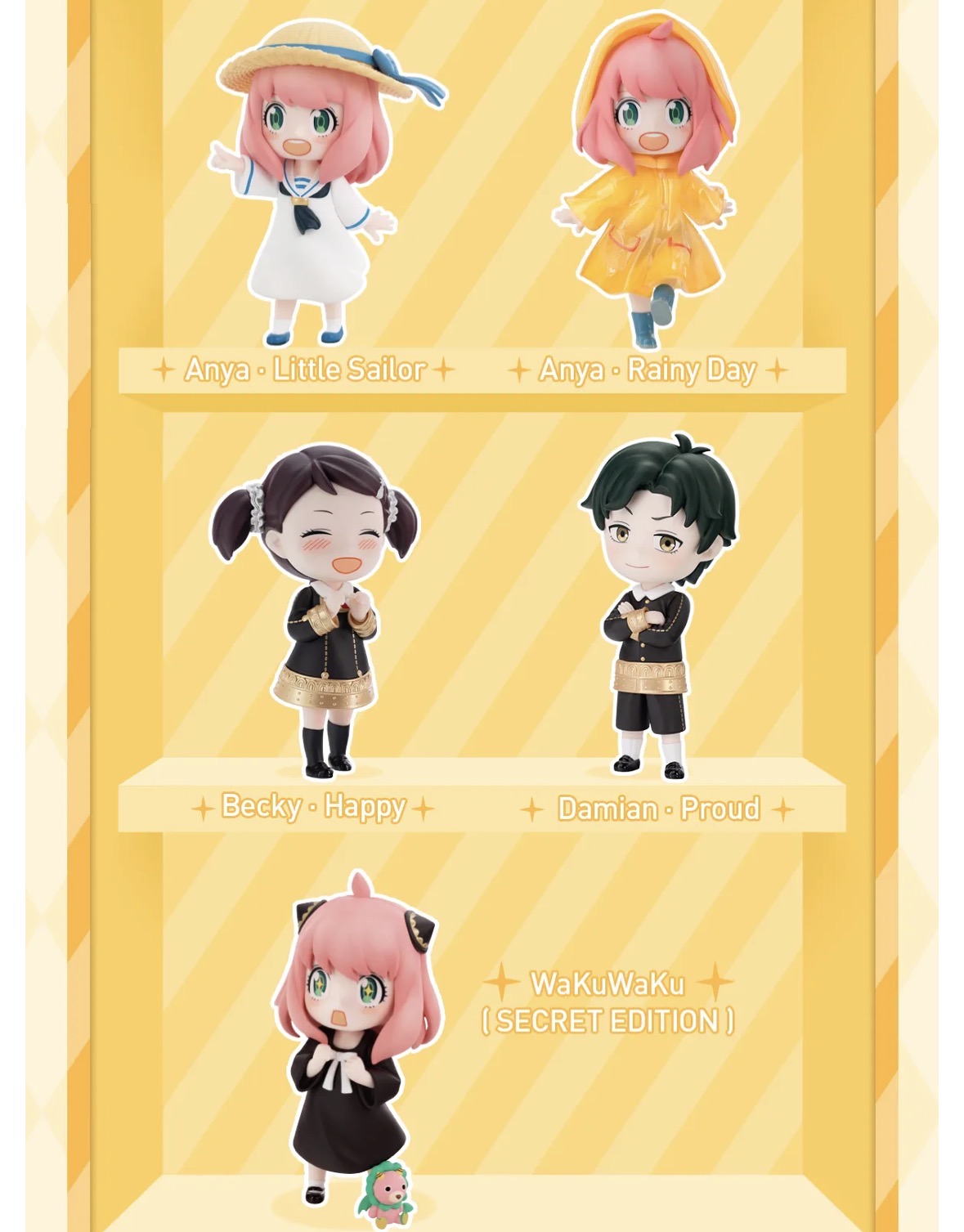 SPY x FAMILY Anya's Daily Life (DLC Series Figures)