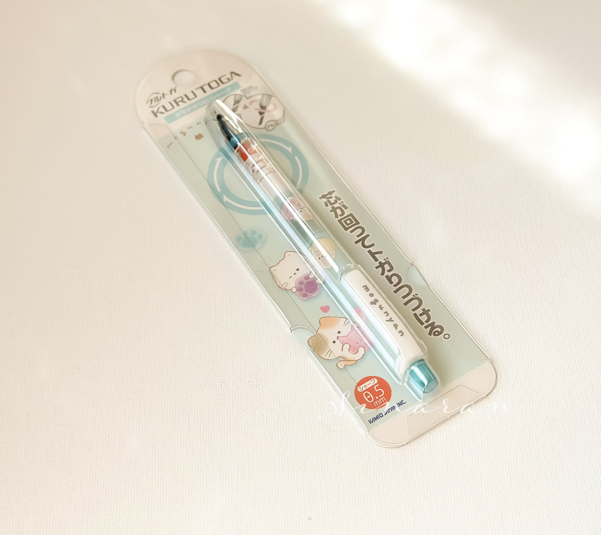 Kamio Japan x Uni Mogunyan Kuru Toga Pencil 0.5mm