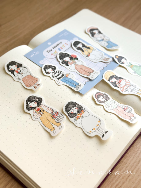 shō Little Happiness Sticker Pack - You Deserve The Best!