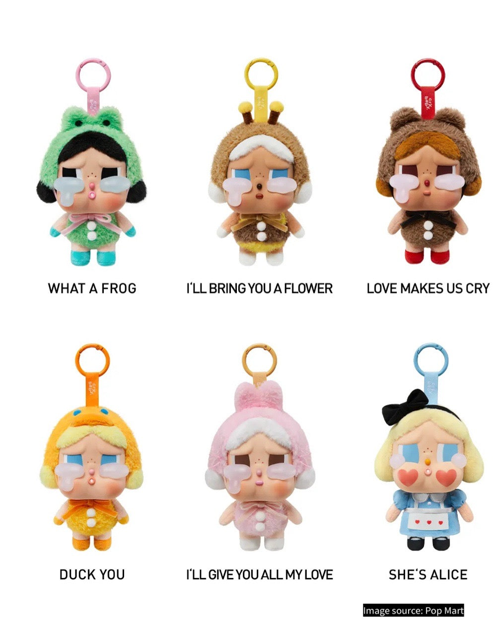 Pop Mart Crybaby - Crying Again Series Plush