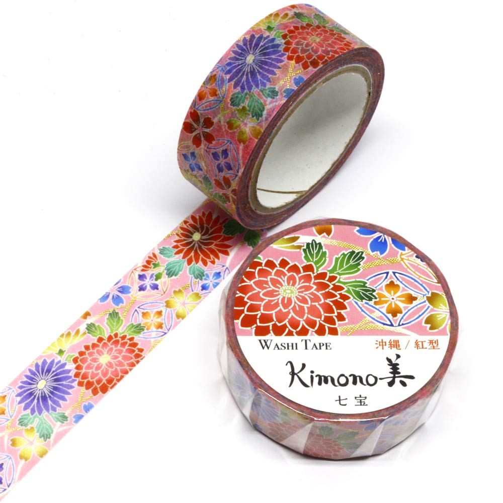 Kamiiso Kimono Masking Tape - Shichihō