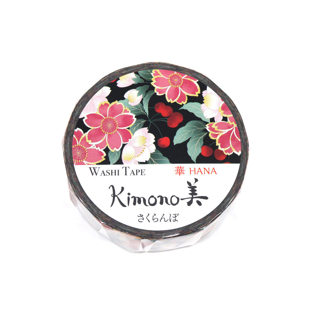 Kamiiso Kimono Masking Tape - Cherry