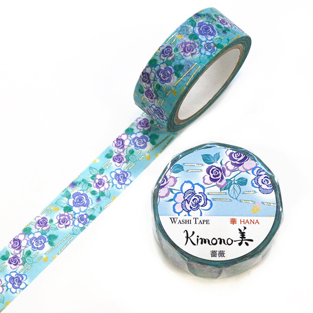 Kamiiso Kimono Masking Tape - Rose