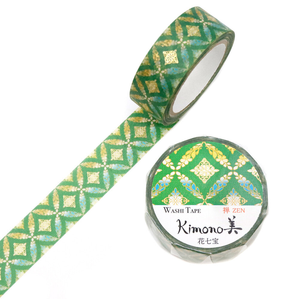 Kamiiso Kimono Masking Tape - Hana-Shippo