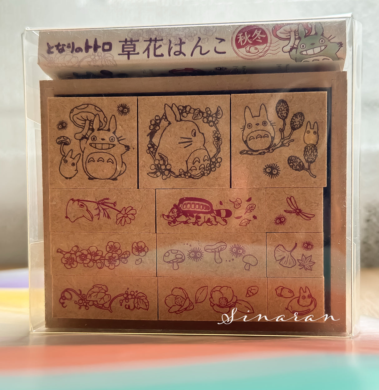 My Neighbour Totoro Flower Stamps (Autumn/Winter)