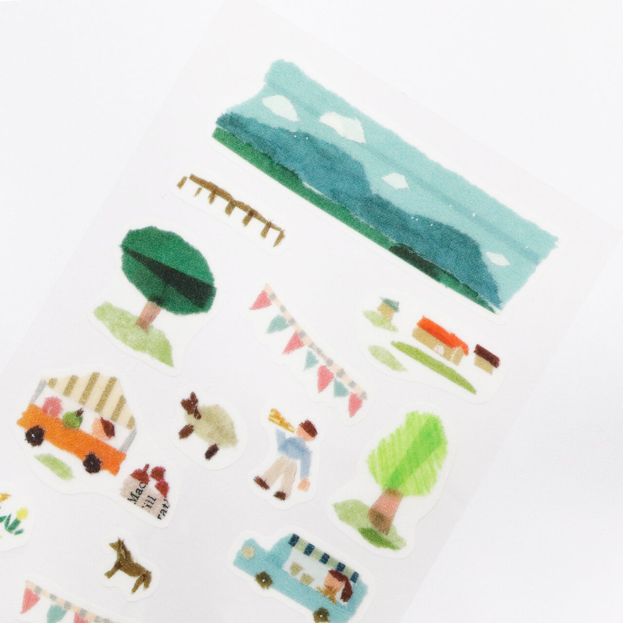 Kamiiso Sansyo x Miki Tamura Sticker - Marché