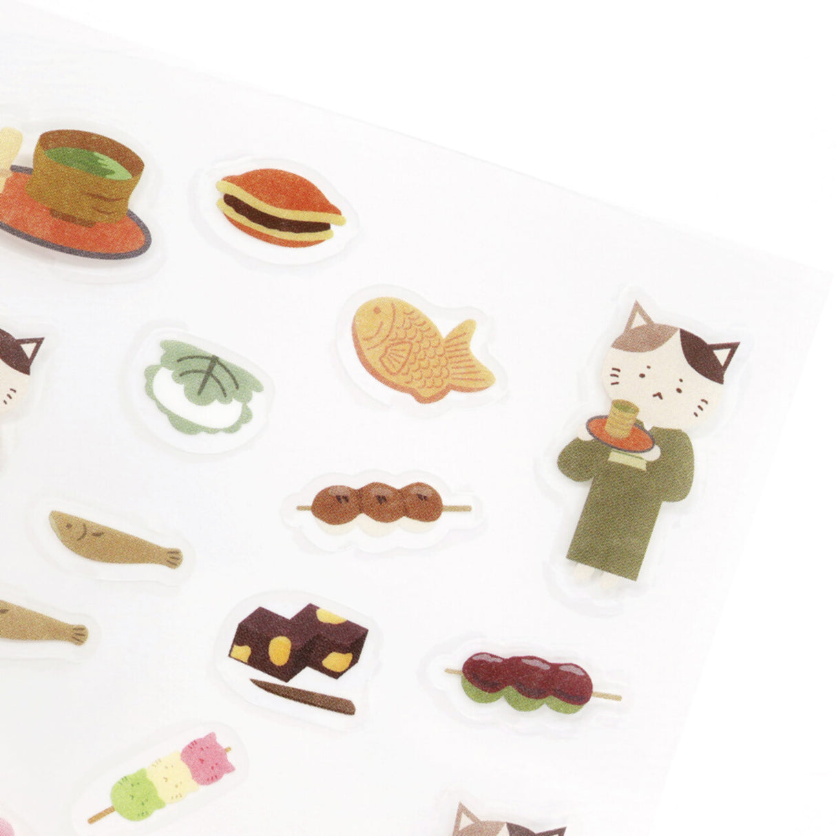 Kamiiso Sansyo Sticker - Japanese Sweets