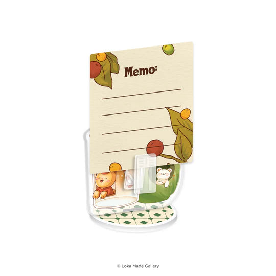 Loka Made Standee Clip Stamp - Coffeelogy 'Coffee Everyday'