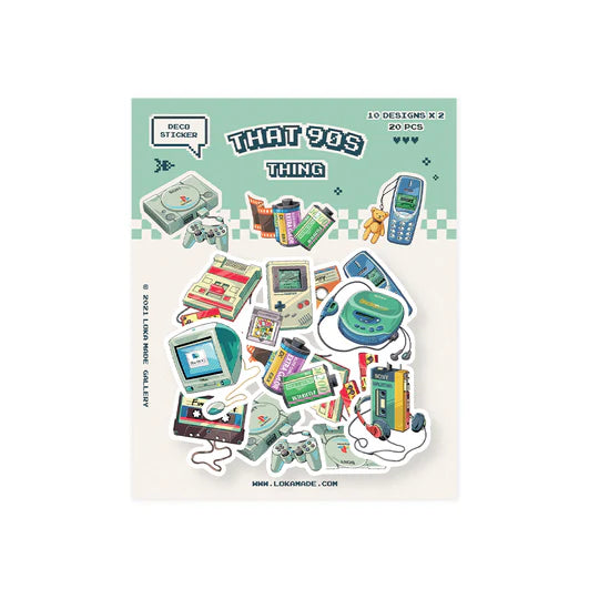 Loka Made Deco Sticker - That 90s Thing